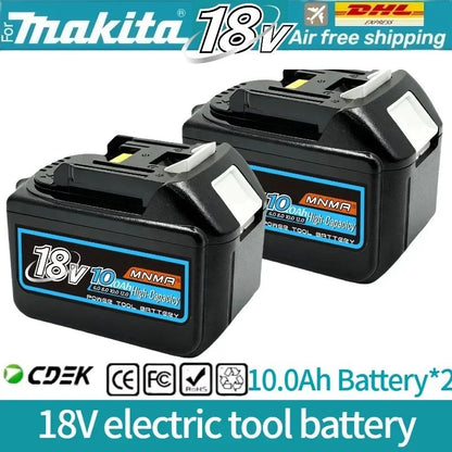 6AH 8AH 10AH 12AH Para bateria Makita 18V Ferramentas Elétricas Substituição Li-ion LXT BL1840 BL1850 para chave de fenda 18V com BMS