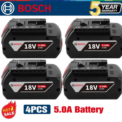 ?Bateria de Lítio Bosch Professional 18V original para Ferramenta Elétrica Recarregável Bosch BAT609 BAT609G BAT618 BAT618G?
