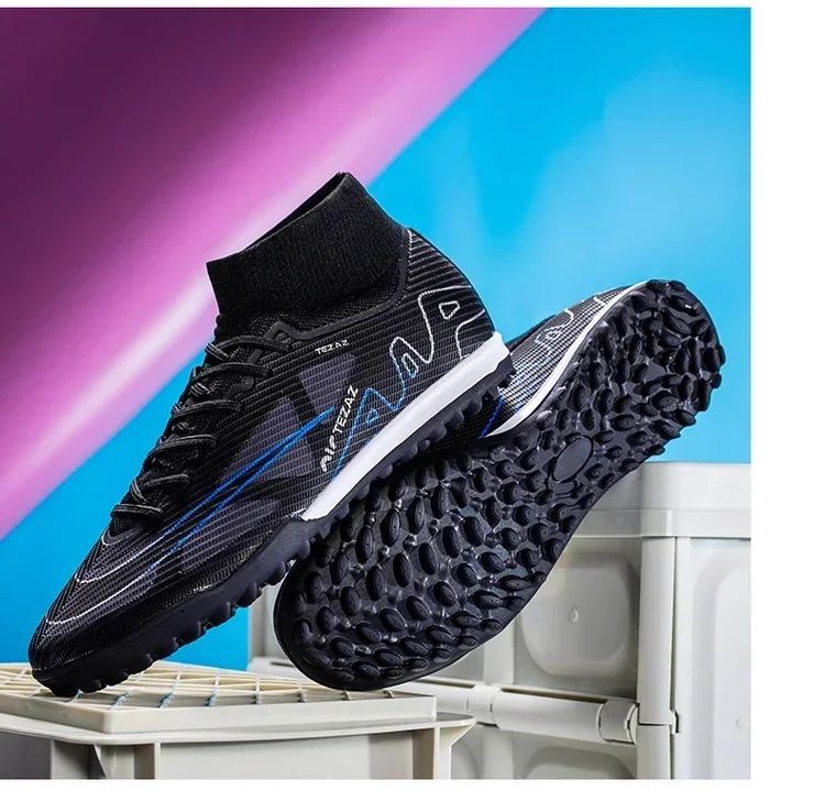 Men Football Shoes TF/FG Society Cleats Indoor Soccer Shoes Professional Football Field Boots Fast Unisex Sneaker Top Quality