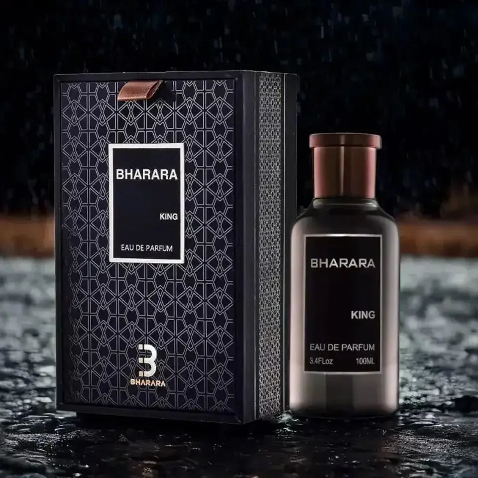 100ML Bharara King Eau De Parfum For Men 3.4 Oz Eau De Parfum Spray New In Packaging Sealed High-end Gift Box Perfume
