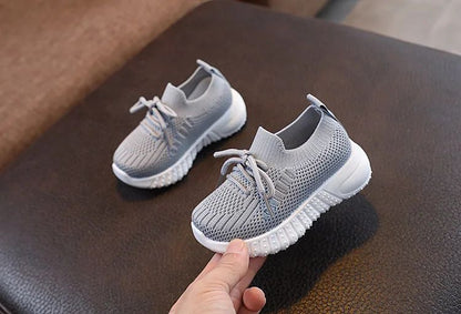 Children Sneakers Spring and Fall Casual Shoes Mesh Breathable Soft Bottom Kids Boys Girls Students Sport Running Tennis Shoes