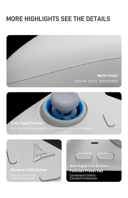 Direwolf 4 Series Arknights:Endfield Gamepad Perlica Joystick Force Adjustment Wireless Anime Game Controller for PC Switch