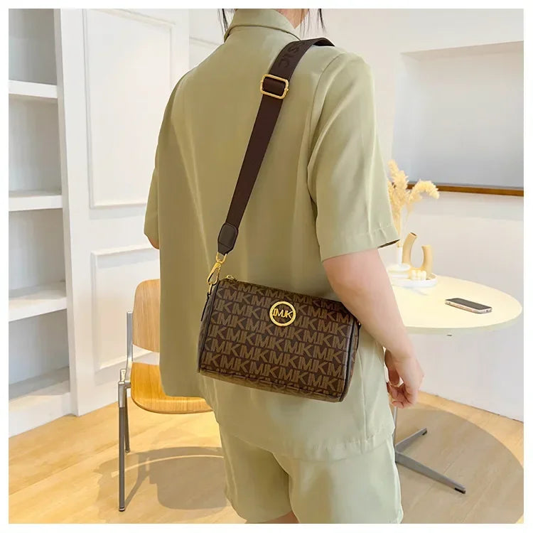 IMJK 22*14*11cm Women Shoulder Luxury Bags Designer Crossbody Chest Purses Handbag Women Clutch Travel tote Bag