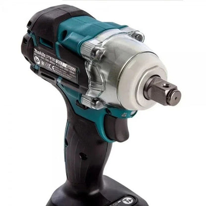 MAKITA DTW285 Chave de Impacto Sem Fio 18V: Motor sem escova, alto torque de 280N.m, soquete de 1/2", chave elétrica recarregável