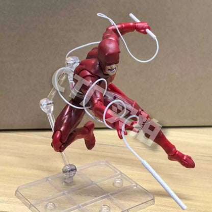 Mafex Daredevil Action Figure 223 SHF KO Version PVC Statue Comic Collection Spiderman Themed Gift Toy for Ages 15+