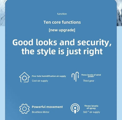 Portable 3 in 1 Mini Ac Air Cooler Fan for Home Products Conditioner Household Small Night LED Humidifier Lights Camping Room