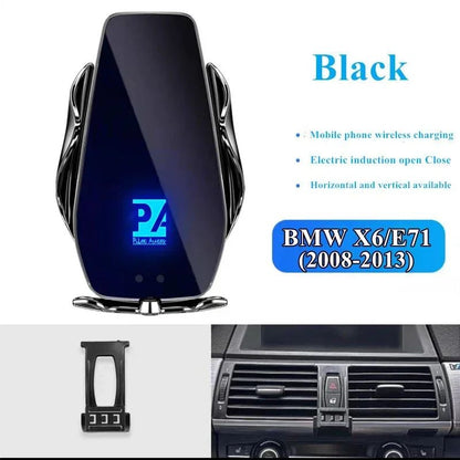 2008-2014 For BMW X5 E70 X6 E71 Mobile Phone Holder Wireless Charger Car Cell Phones Mount Navigation Bracket GPS Support