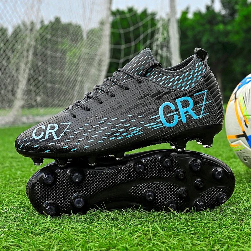 New Men Soccer Shoes Unisex Drop Shipping Football Boots Breathable Sports Cleats Professional Outdoor Ultralight Non-slip
