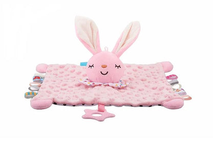 Muslin Baby Comfort Towel Cotton Comforter Blanket Soft Newborn Sleeping Dolls Kids Fashion Sleep Toy Soothe Appease Towel Bibs