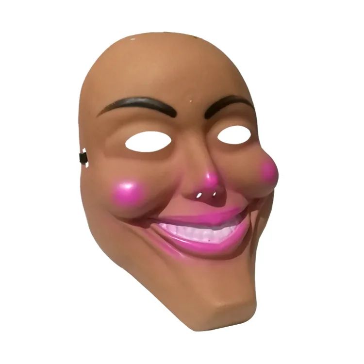 Human Removal Plan Mask Evil Smiley Bleeding Mask Men and Women Kiss Me Mask Halloween Mask Human Removal Plan Cosplay Mask