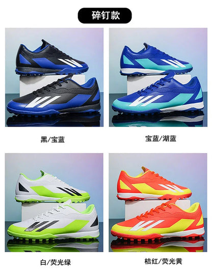 Men High Quality Football Shoes Society Cleats Fast Soccer Shoes Professional Indoor Football Field Boots TF/FG Grass Training