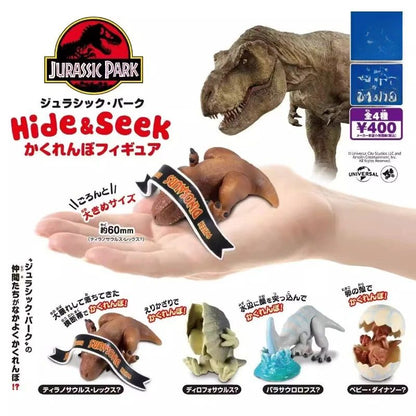 Brinquedos Gashapon de Dinossauros do Parque Jurássico, Figuras de Ação Criativas, Modelo de Enfeites, Brinquedos Colecionáveis