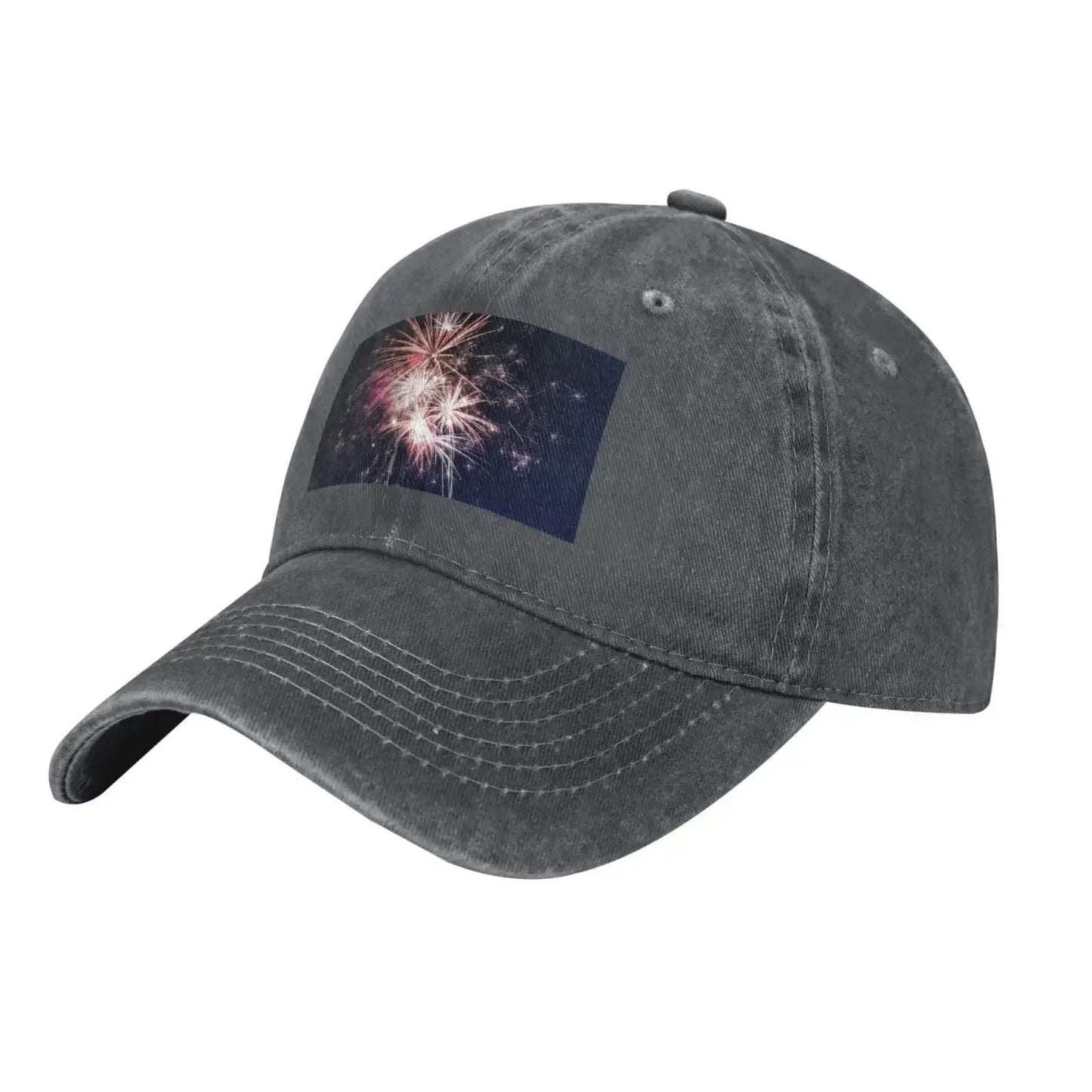 Casquette Baseball Cap Firework Running, Tennis, Dad Hat Seasons & Outdoor Travel. Trucker Hats for Man Woman