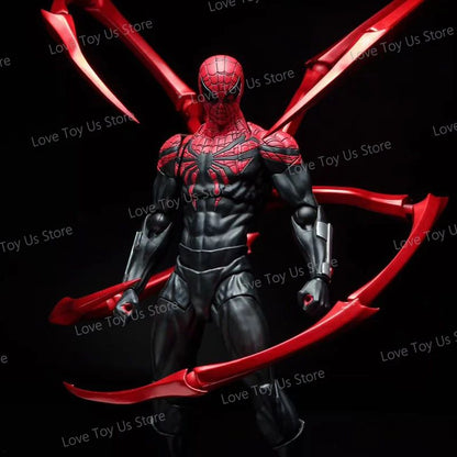 Original Mess Toys Superior Spider Man Doctor Octopus Peter Parker Messtoys Spiderman Vizinho Anime Boneco de Ação Presentes Brinquedos