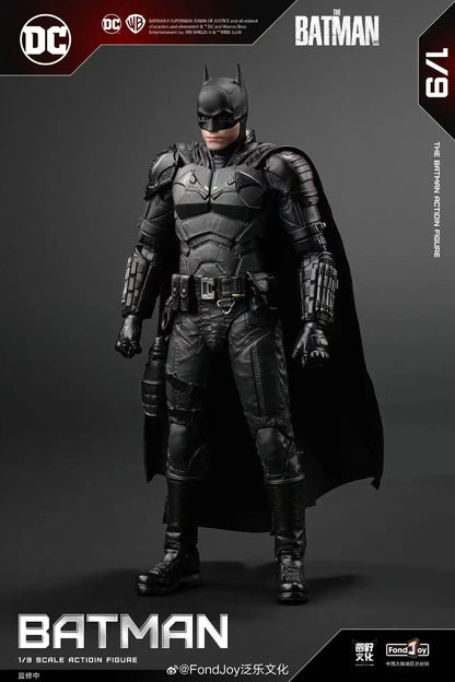 Fondjoy The Batman Anime Figure Pattinson Batman Action Figure Dc Justice League 2024 New Decor Children Toys Birthday Gift