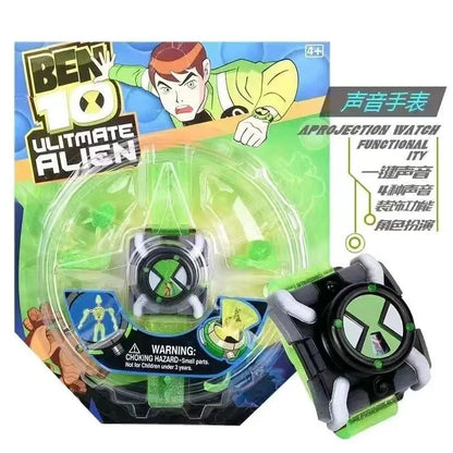 Original BEN10 Omnitrix Ben Tennyson Relógio de Projeção Dispositivo de Transformação Som Luz Action Figure Brinquedo Colecionável ou Enfeite