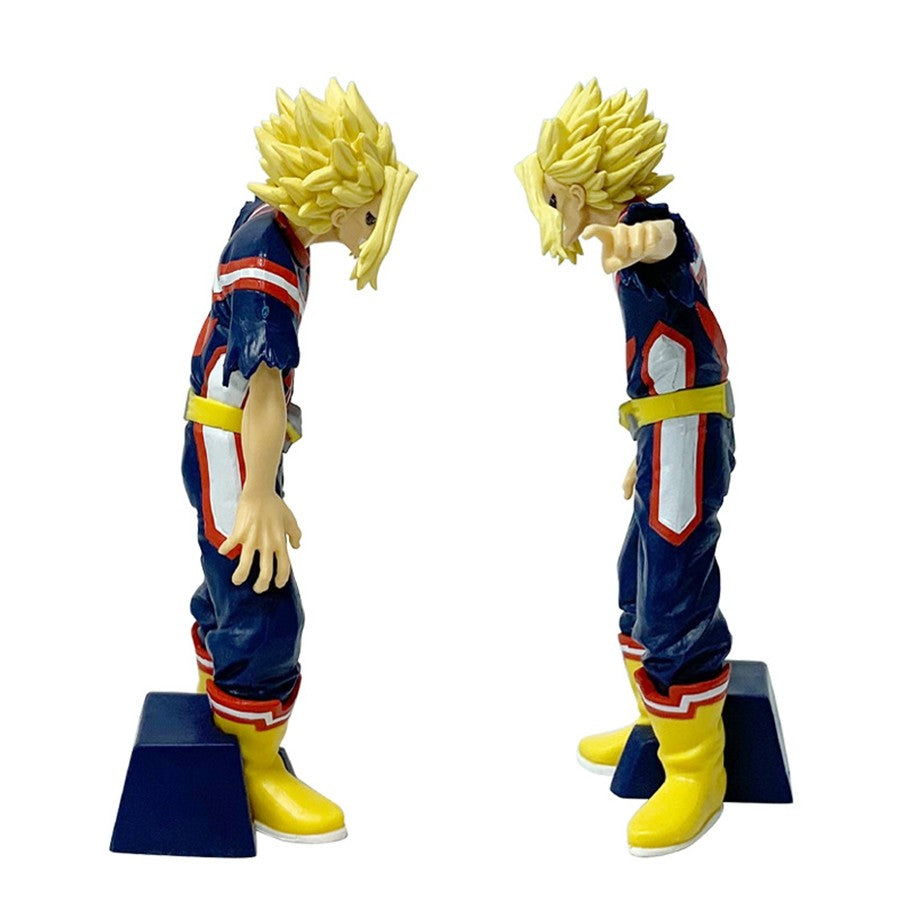 18cm Boku no Hero Academia Anime Figura All Might Boneco de Ação Midoriya Izuku/Bakugo Katsuki Estatueta PVC Modelo Colecionável Brinquedos