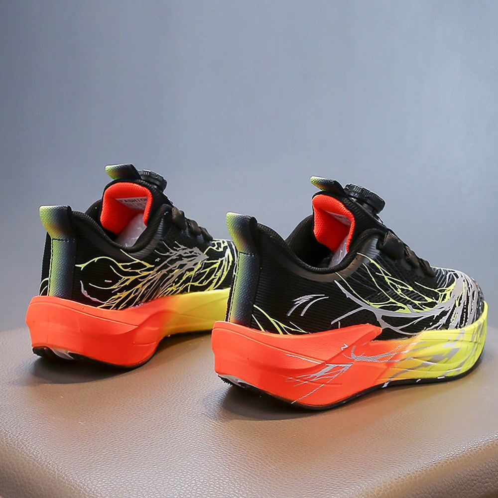 Autumn Sport Shoes For Children Mesh Breathable Teenager Kid's Sneakers Soft-soled Lightweight Boy's Girl's Running Shoes