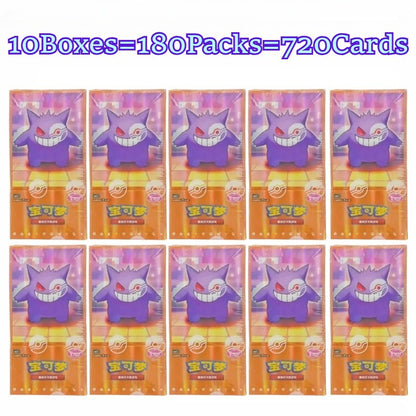 100% Original Pacote de Gemas Pokemon Vol3 Edição Cartas Anime Pokemon PTCG Bolsa de Gemas 2 Cartas Colecionáveis Brinquedo Presente de Aniversário Social