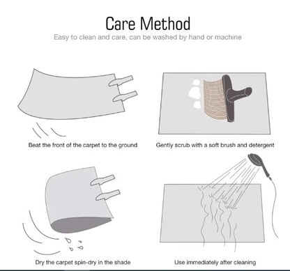 Christmas Theme Door Mat Santa Claus Design Carpet for Holiday Decor Balcony Bedside Rugs Home Decor Welcome Rug Floor Mat