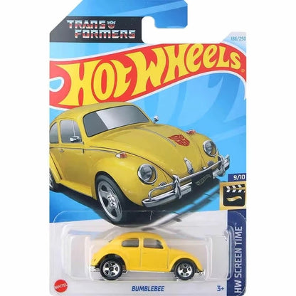 Hot Sale Hot Wheels Volkswagen Beetle Gold 1/64 Diecast Model Car Transformer Bumblebee186 Custom Models Collecte Birthday Gifts