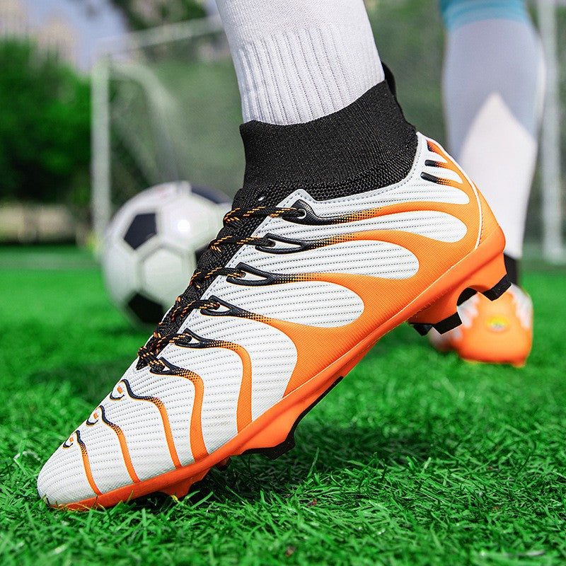 Men's Football Boots TF/FG Adults Soccer Shoes Professional High Quality Soccer Cleats Teenager Anti-slip Outdoor Sports Sneaker