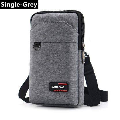 New Waterproof Waist Bag Purse Single/double Layer Outdoor Military Waist Fanny Pack Men Phone Pouch Camping Hunting Bags