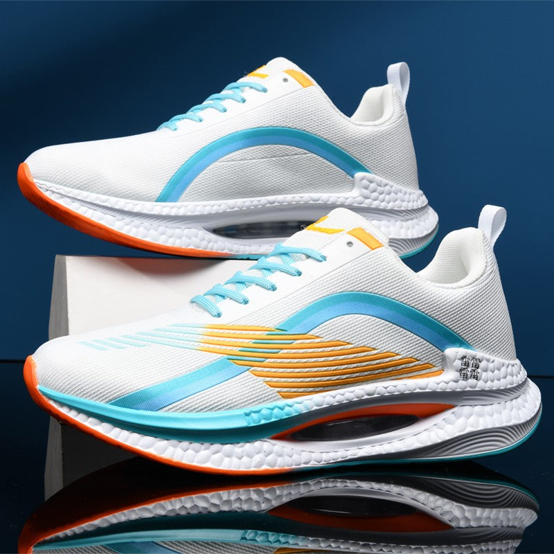 Ultra Light Comfortable Men's Sports Training Shoes Men’s Running Shoes Breathable Thick Sole Shock-absorbing Marathon Sneakers