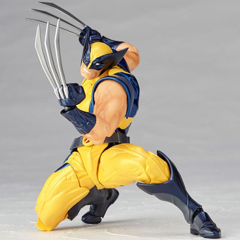 Deadpool & Wolverine Action Figure Coleção PVC Amazing Yamaguchi Ultimate X-Men Mutantes Super Herói Bonecos de Brinquedo Modelo