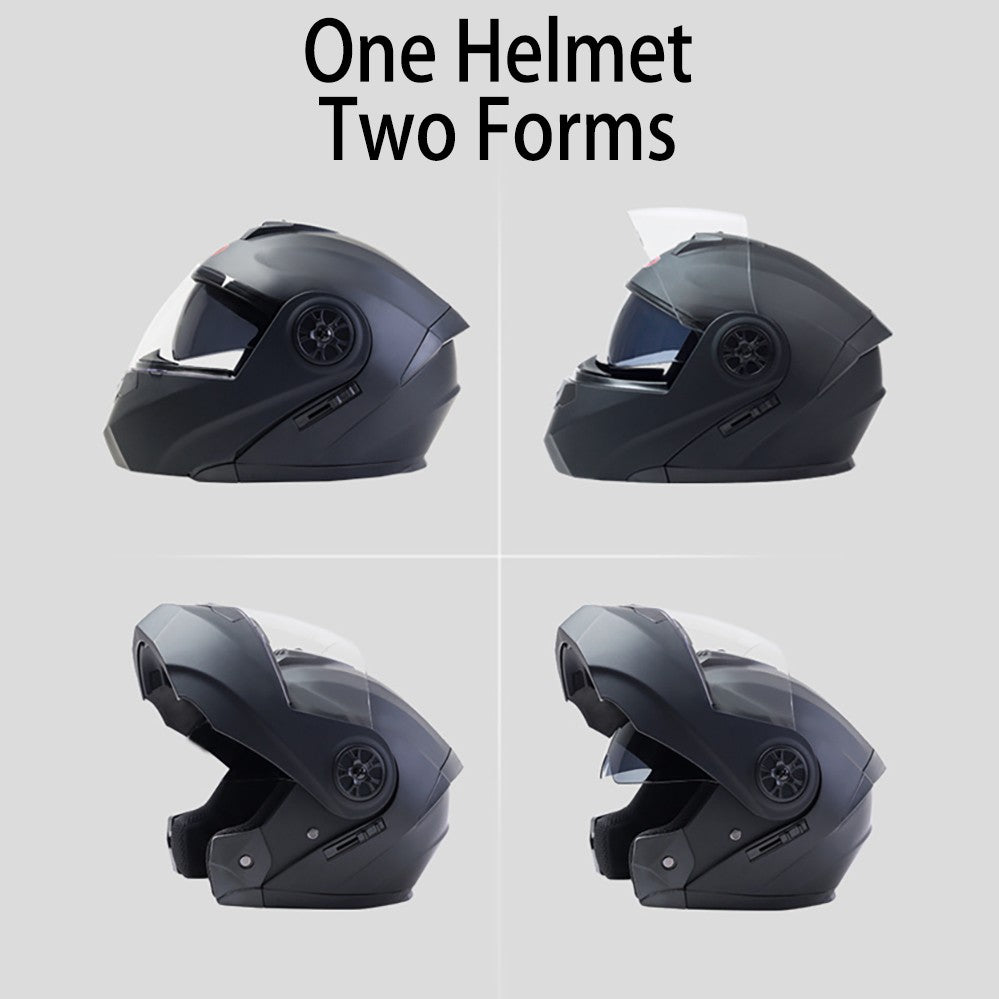 BLD Capacete Fechado Personalizado para Moto Masculino Feminino Capacete Moderno com Viseira Dupla Motocross Corrida Articulado Casco Moto