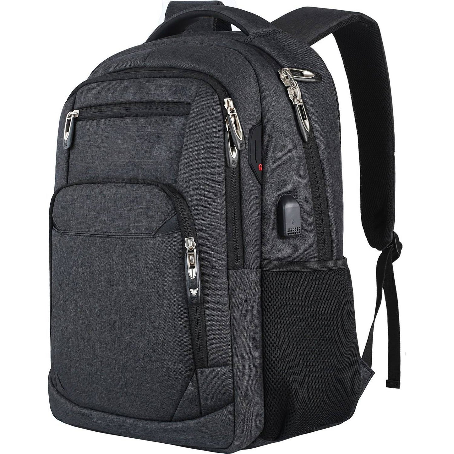 Mochila Masculina de Viagem Bolsa Fotográfica Lente de Câmera Externa Preta Ergonômica para Laptop de Grande Capacidade Impermeável para Montanhismo