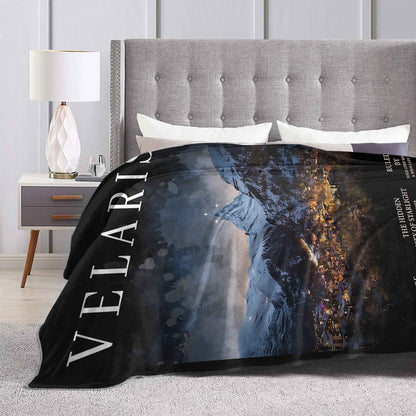 Manta Macia de Viagem Velaris Cidade da Luz Cobertor de Cama Flannel Colcha para Sofá Cadeira Cama Capa Engraçada de Sofá-Cama
