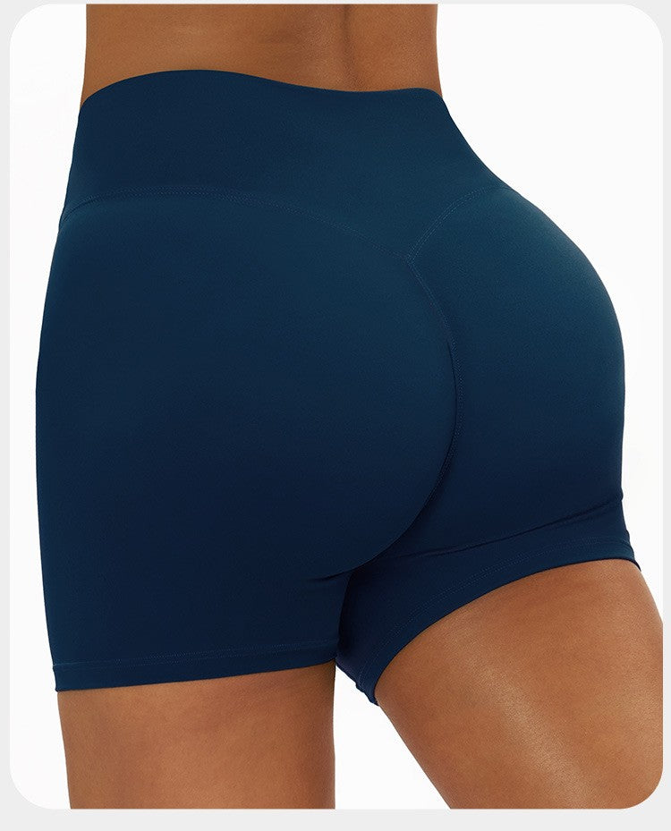 SWELTERING Gym Fitness Shorts Running Cycling Sports Shorts Breathable Workout Short Leggings High Waist Fitness Yoga Shorts