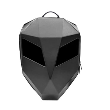 KLQDZMS Motorcycle Backpack LED Light-emitting Waterproof Motorcycle Helmet Shoulder Bag Men's ABS + PC Laptop Riding Schoolbag