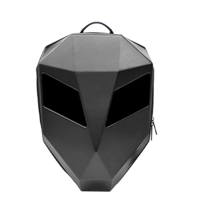 KLQDZMS Motorcycle Backpack LED Light-emitting Waterproof Motorcycle Helmet Shoulder Bag Men's ABS + PC Laptop Riding Schoolbag