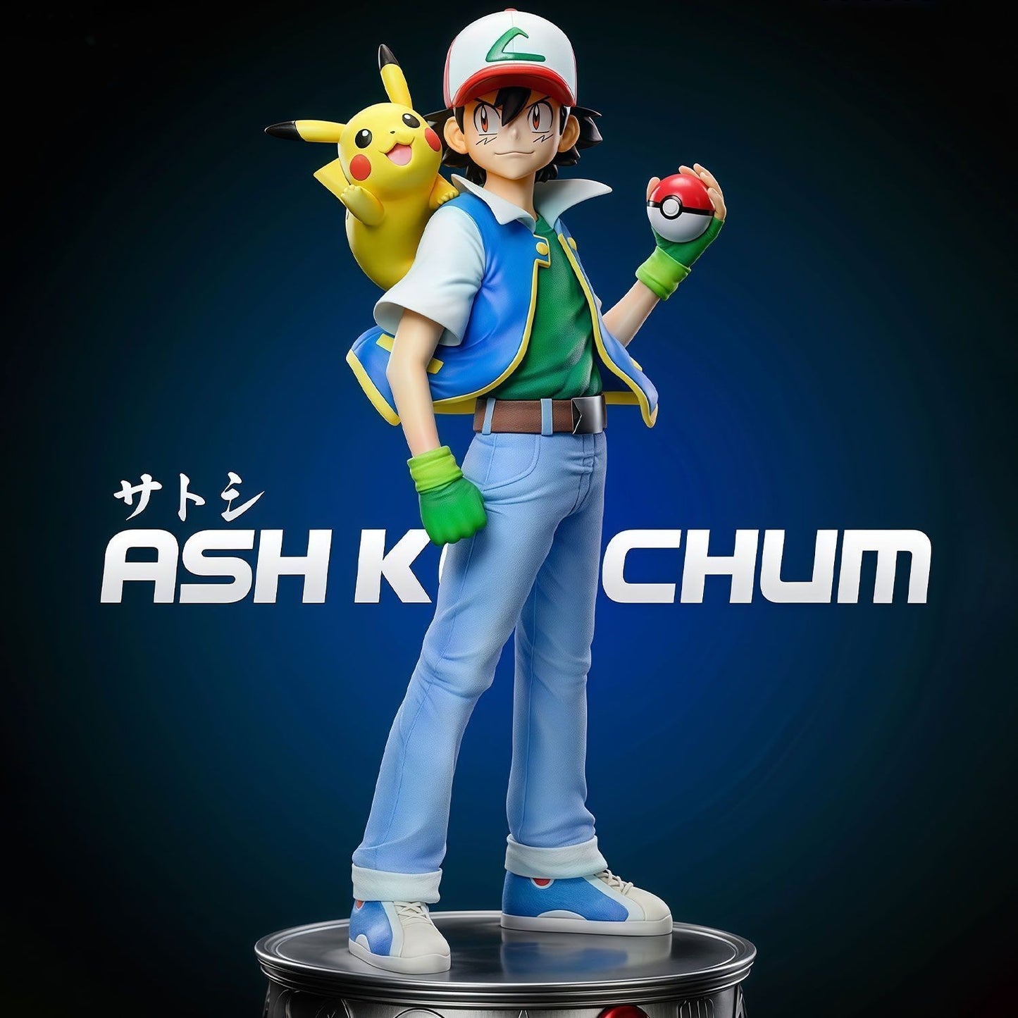 18cm Ash Ketchum Figura Misty Figuras Brock Boneco Pvc Estátua Gk Anime Modelo Boneca Coleção Decoração Brinquedos de Halloween