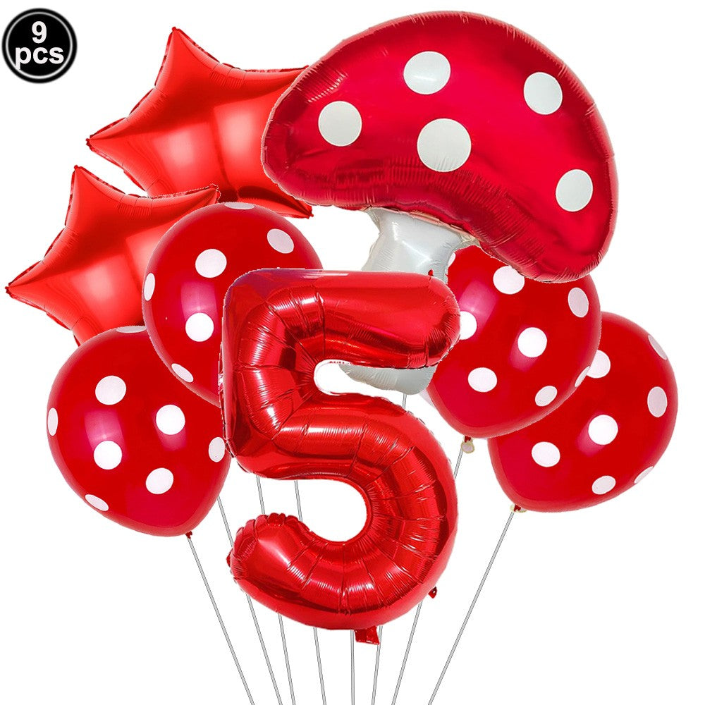 Cartoon Animal Standing Squirrel Balloon Pinecone Shaped Aluminum Film Balloon Forest Theme Baby Shower Birthday Party Decor