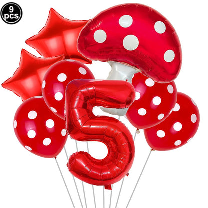 Cartoon Animal Standing Squirrel Balloon Pinecone Shaped Aluminum Film Balloon Forest Theme Baby Shower Birthday Party Decor