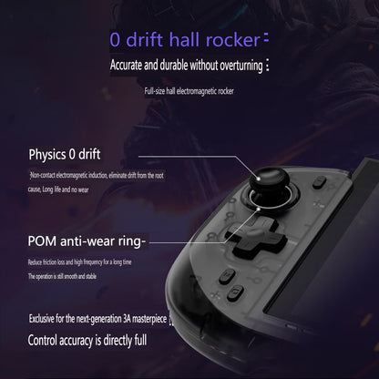 Abxylute N6 Game Controller for Switch 2 Wired Gamepad Integrated Direct Plug in Handle Native Protocol Joycon Vibration Custom