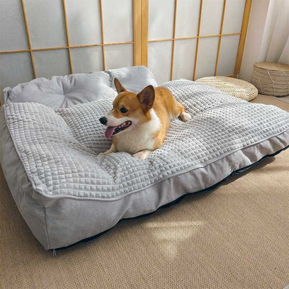 Camas para cães grandes, camas de cachorro para adultos tamanho humano em liquidação, cama de cachorro refrescante, camas de cachorro refrescantes para cães grandes