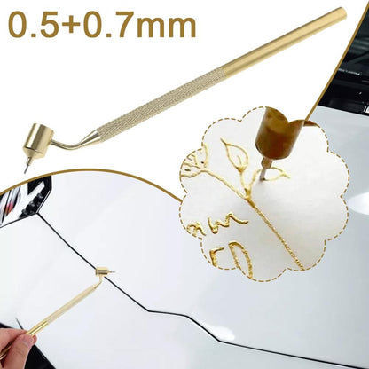 Caneta de reparo de arranhões de carro de 0,5/0,7 mm Caneta de reparo de arranhões de tinta Caneta de reparo de arranhões de tinta Linha de corte Detalhe de linha fina Escritor líquido Adjudicador de precisão