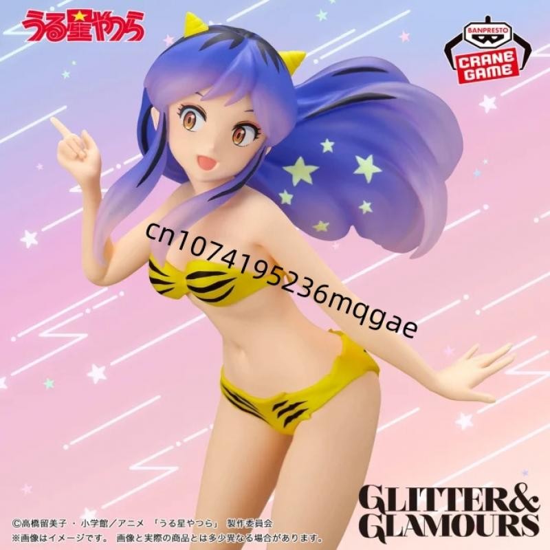 Em Estoque Bandai BANPRESTO Urusei Yatsura GLITTER&GLAMOURS LUM Shooting star Anime Action Figures Modelo Colecionáveis Presente de Aniversário