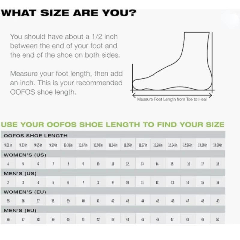 OOFOS NEW Sandals - Lightweight Recovery Shoes Slippers Men Women Soft Bottom Indoor Home Slides Sandals Light Beach Shoe