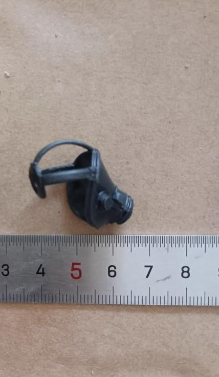 1/12 Acessórios De Cena De Soldado Capacete Máscara De Gás Modelo De Brinquedo Adequado Para Boneco De Ação De 6 Polegadas Em Estoque