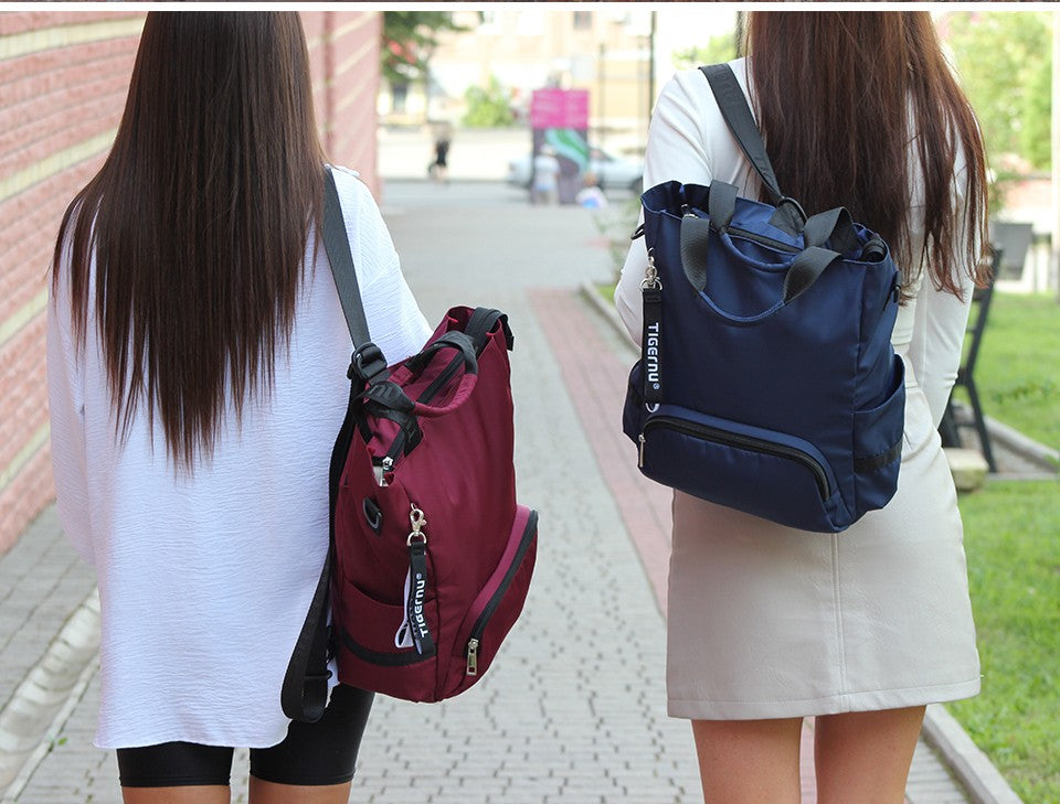 Tigernu Fashion 3 In1 Women Backpack Bag Leisure Tote Bag Shoulder Bag Light Weight College High School Bag Girls Handbag Female