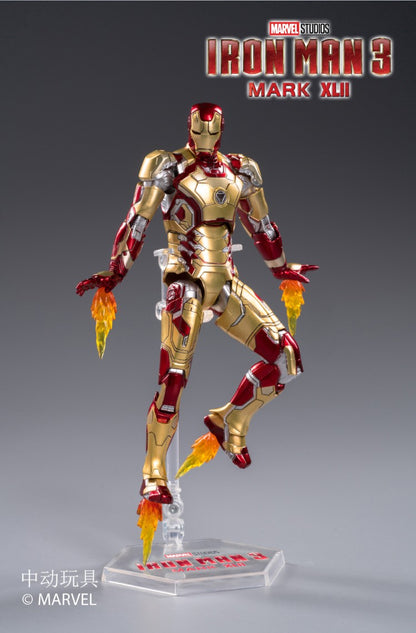 ZD Original Iron Man MK30 Blue Steel 1/10 Iron Patriot MK3 Marvel legends War Machine 10th Anniversary Action Figure Model Gift