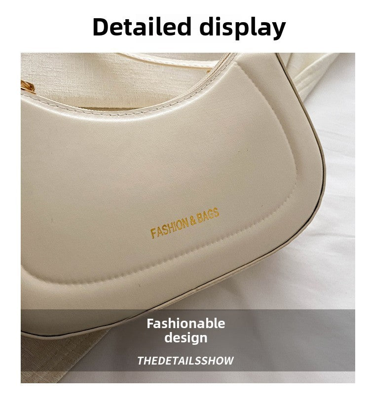 French Luxury Fashion Women's Bag Handbags Ladies Solid Color High-end Texture Versatile Shoulder Bag for Woman