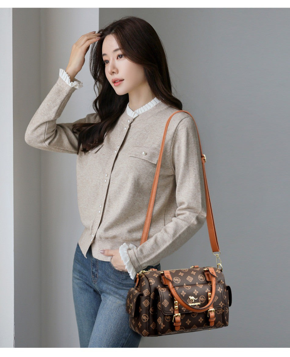 Luxury Designer Soft Pu Leather Shoulder Crossbody Messenger Bags for Women 2026 High Quality Casual Ladies Purses and Handbags