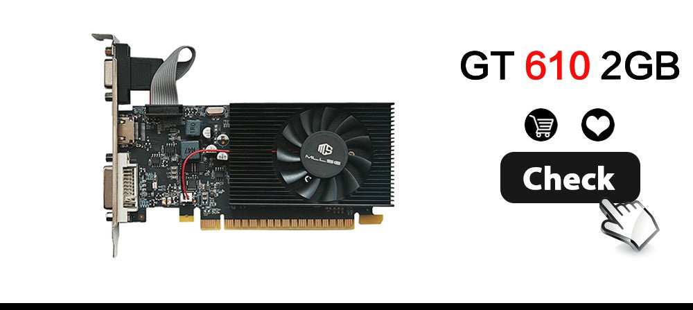 MLLSE GT730 4GB GT740 4GB Placa de Vídeo GDDR3 128Bit DVI VGA PCI-E 3.0 Geforce GPU Gt 730 Placa de Vídeo para Jogos