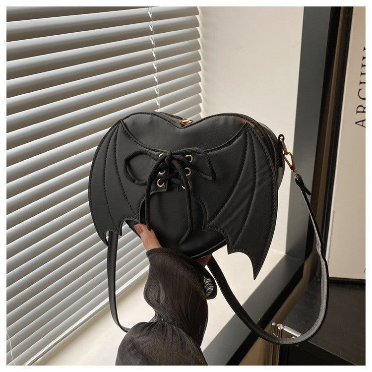 New trendy and personalized wing shoulder bag, versatile ins crossbody shaped bag New trendy and personalized wing shoulder bag,